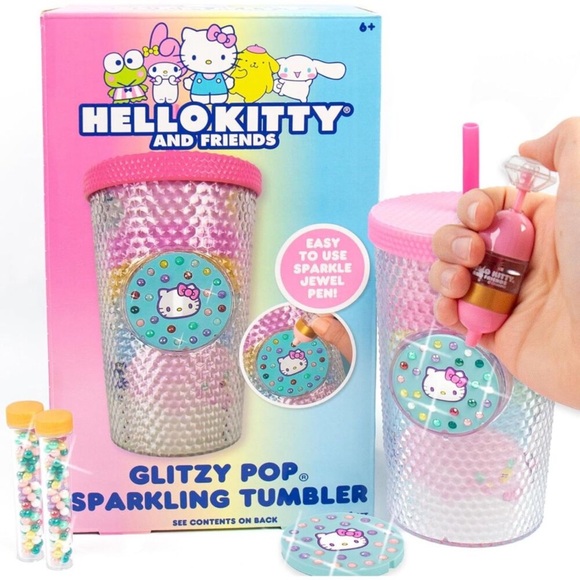 Hello Kitty Glitzy Pop Sparkling Tumbler - Picture 2 of 6